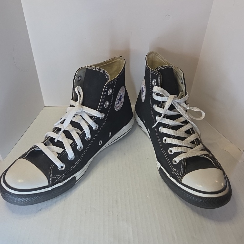 Unisex Converse Chuck Taylor All Star Ox Black White A01718F Size 8 Men 10 Women
